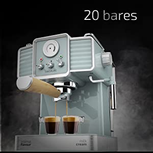 Power Espresso 20 Tradizionale Cafetera Espresso Cecotec