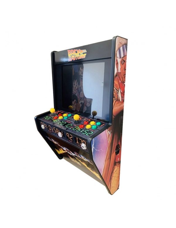 PARED ARCADE COLGAR REGRESO AL FUTURO RECREATIVA 3300 JUEGOS PANDORA BOX. OFERTA - Imagen 4