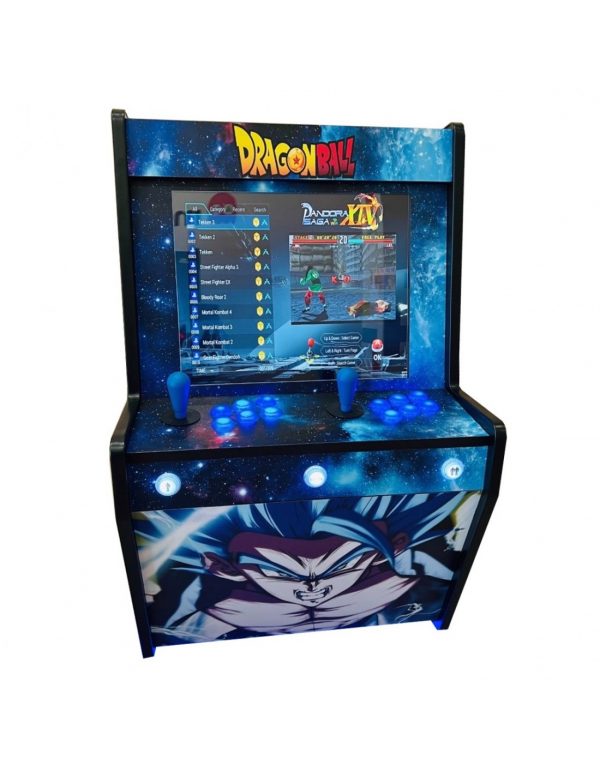 PARED ARCADE COLGAR DRAGON BALL GOKU RECREATIVA 3300 JUEGOS PANDORA BOX. OFERTA - Imagen 3